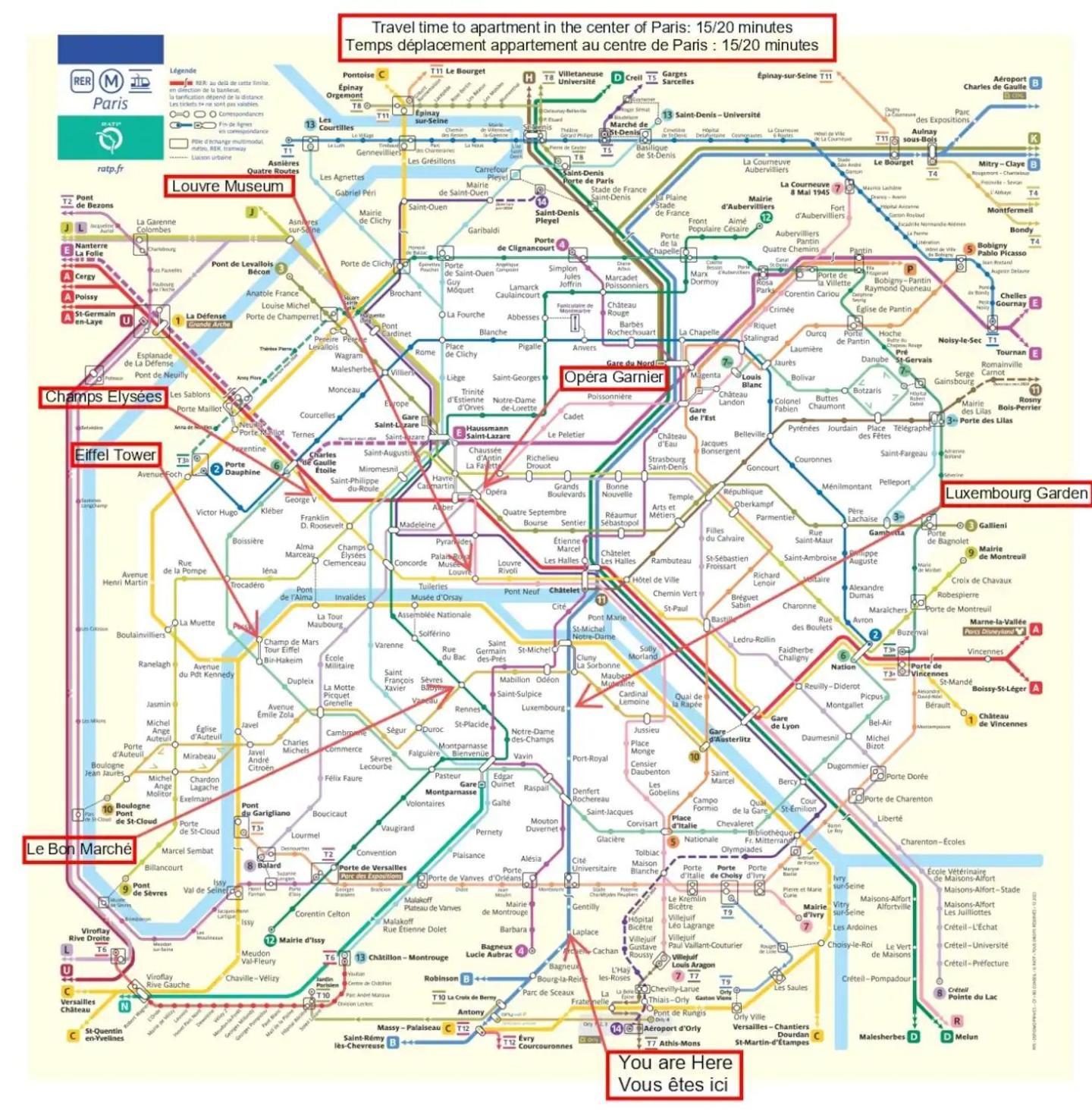 67M2-15 Minutes To Paris Central Аркёй Экстерьер фото